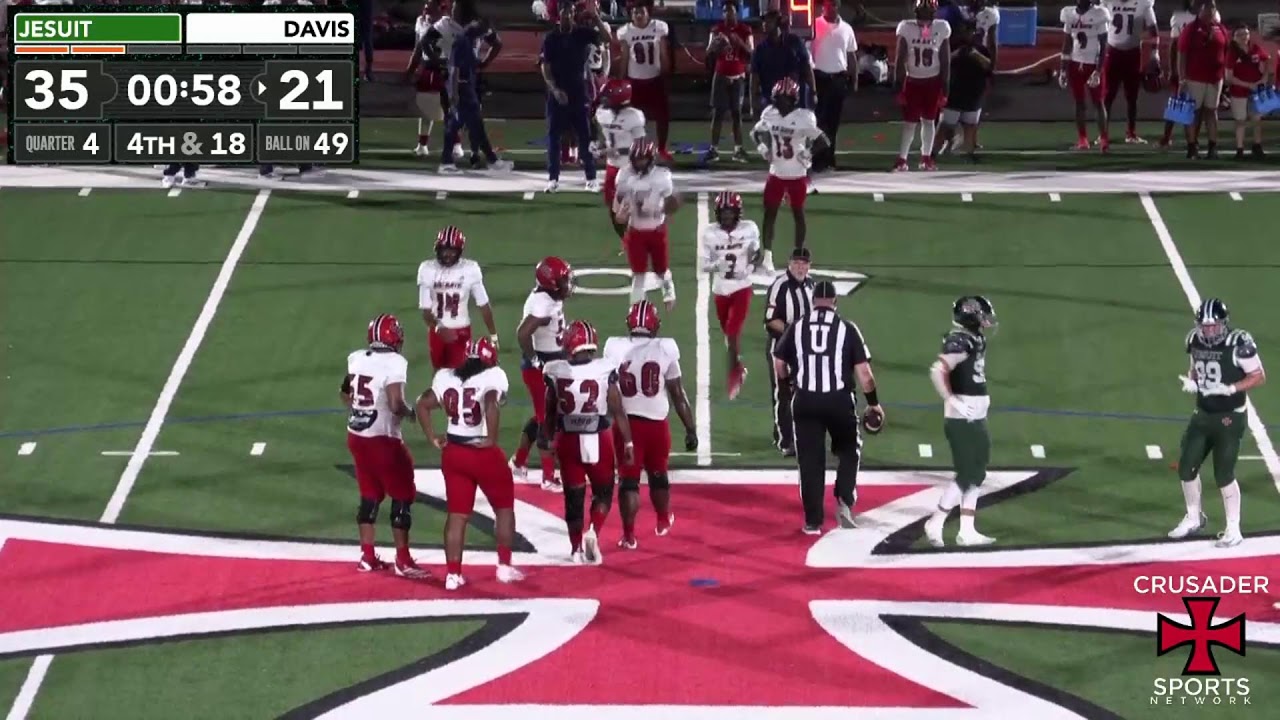 SJ Football vs. Aldine Davis | Crusader Sports Network