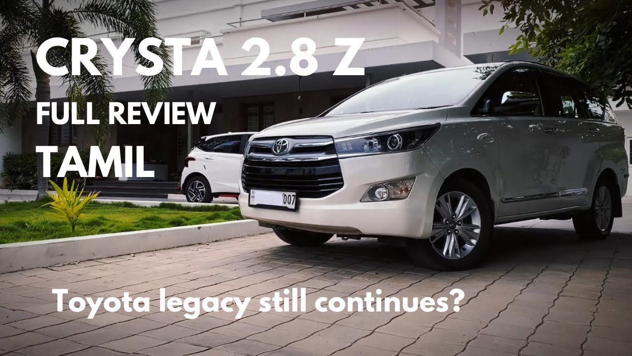 Toyota Innova Crysta 2.8 Z Automatic Review 🔥 | Legendary MPV for Performance & Comfort | In Tamil