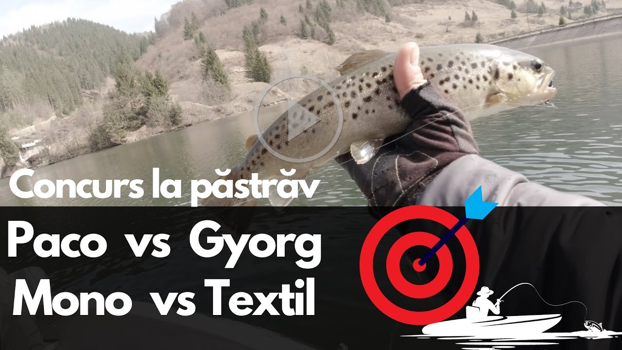 Pescuit la păstrăv cu gume pe lac cu vicecampionul mondial Paco - Ioan Dumitru 🎣🏆👍🏻👏