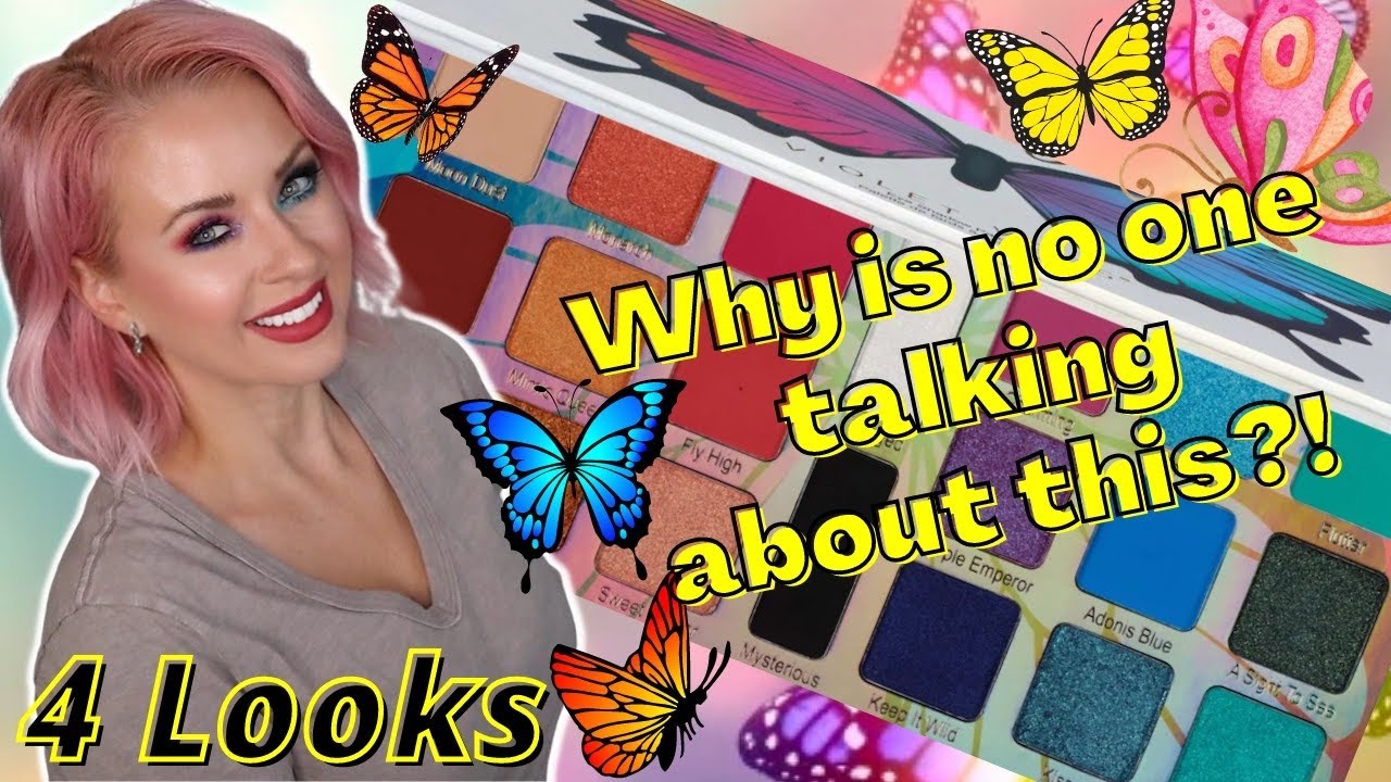 Violet Voss TAKE FLIGHT Eyeshadow Palette Review + 4 Looks | Steff's Beauty Stash