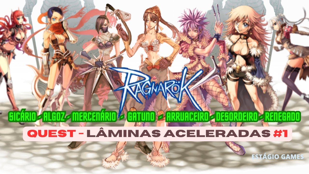 QUEST... LÂMINAS ACELERADAS #1 - Mercenário e Evoluções - RAGNAROK
