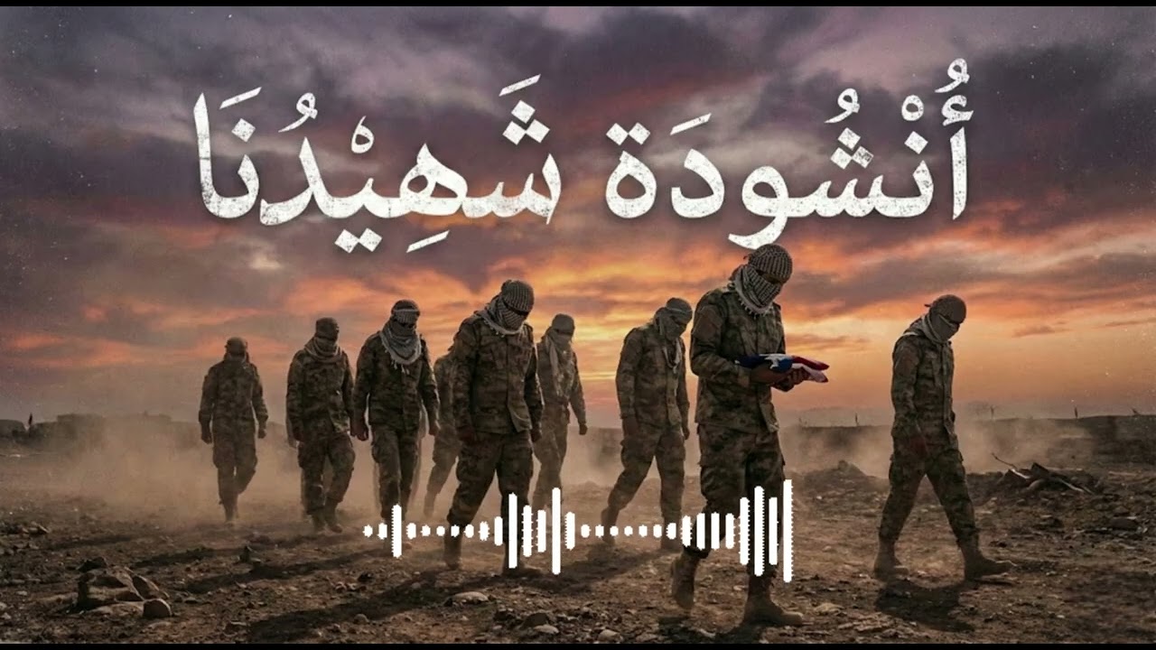 نشيد شهيدنا | بدمه كتب الحكاية وارتقى - كلمات مؤثرة