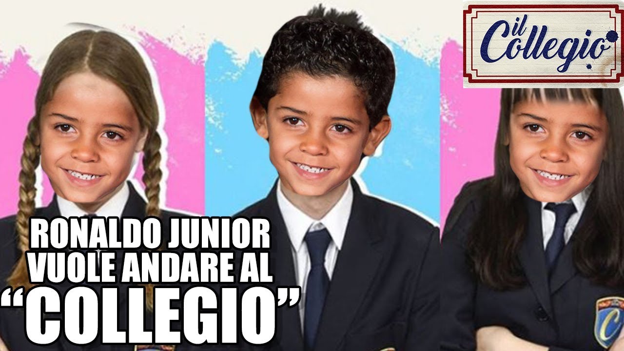 RONALDO JUNIOR vuole partecipare a ''IL COLLEGIO''