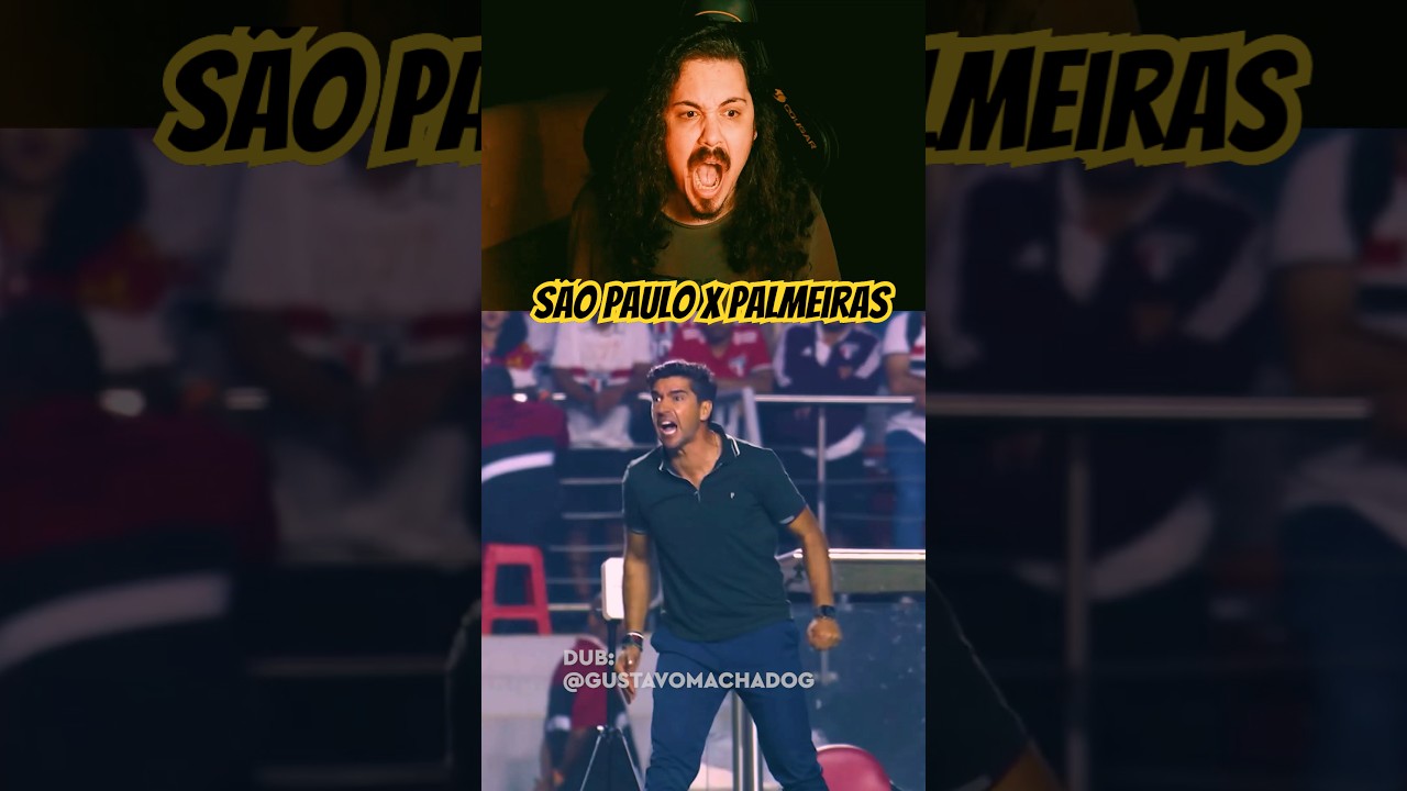 S&atilde;o Paulo X Palmeiras Dublado! #dublagem #palmeiras #saopaulofc #futebol #brasileir&atilde;o #spfc