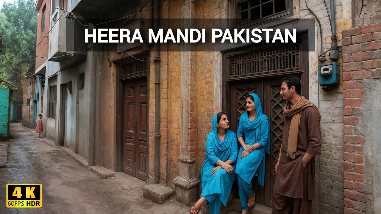🇵🇰 Walking Heera Mandi, Lahore &ndash; Historical Walled City Tour (4K Walkthrough)