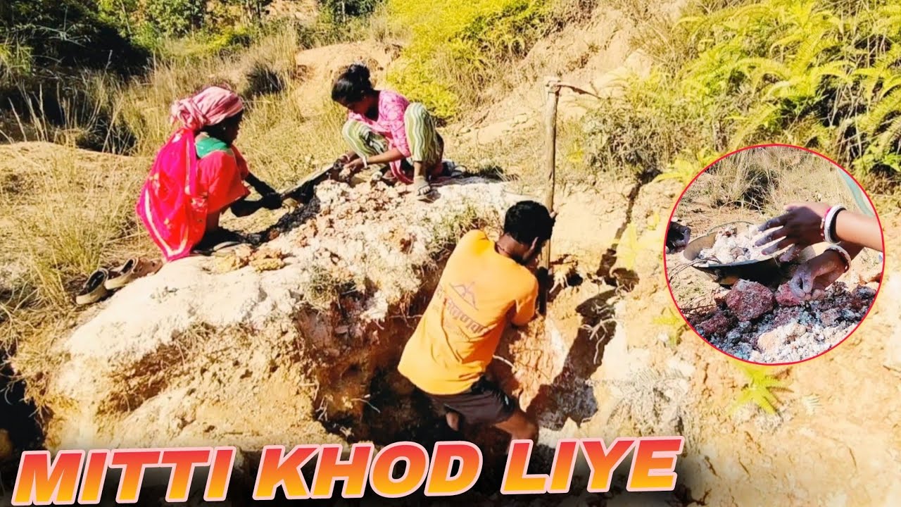 Jungle Se White Mitti Khod Kar Nikal Liye 💪
