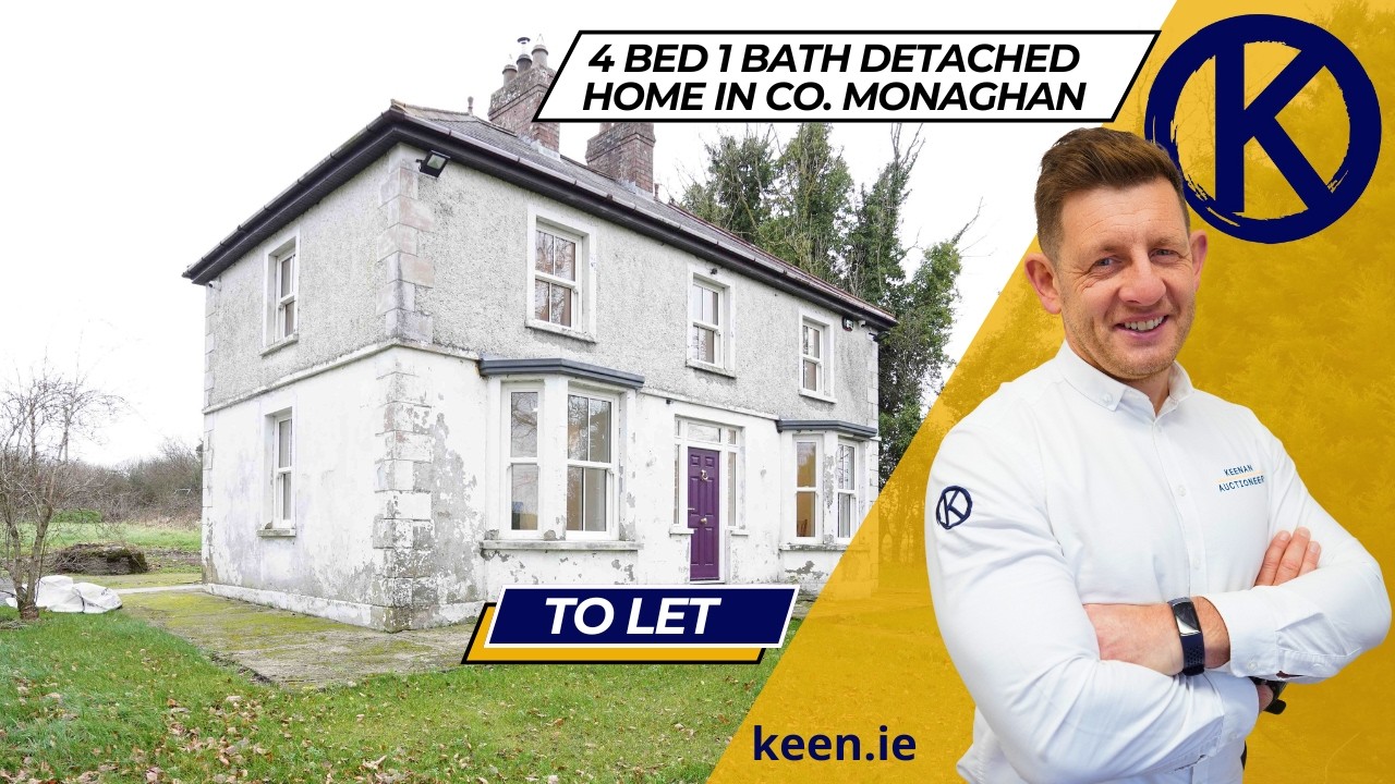 4 Bed | 1 Bath | House for rent in Magheracloone, Co. Monaghan