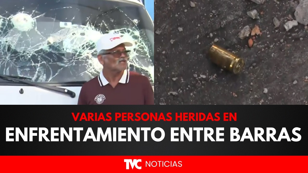 Varias personas heridas a las afueras del Estadio Nacional por enfrentamiento entre barras