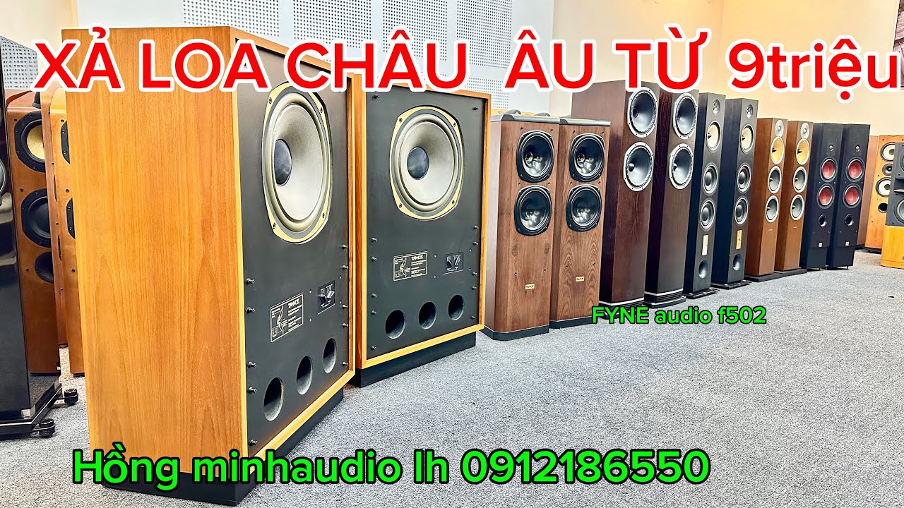 Xả loa châu âu cây cột từ 9tr | Loa Bãi Châu Âu | Loa châu âu bãi | Âm Thanh Bãi | Loa Tannoy 