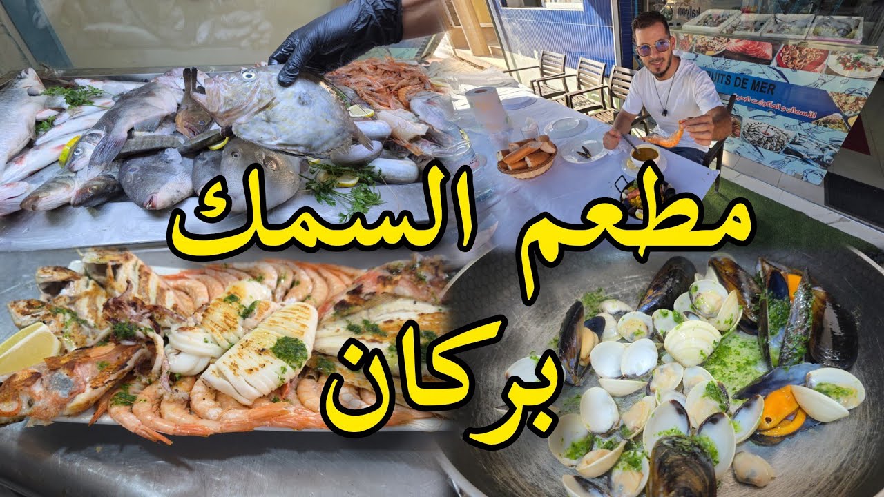 مطعم أسماك بركان أفضل وجبات أطباق أنواع السمك