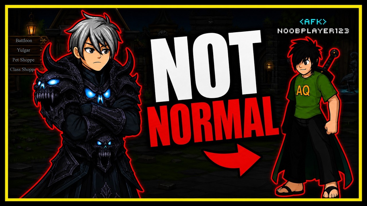 5 Things AQW Players Do That ARE NOT Normal