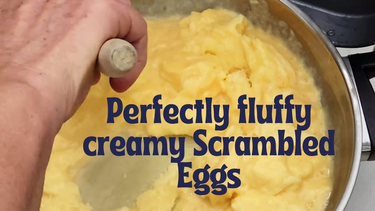How to Make Soft Scrambled Eggs &ndash; Big Fluffy Curds Every Time