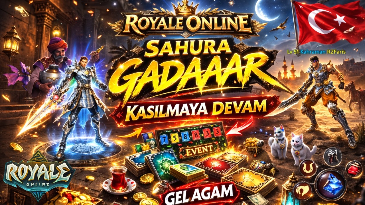 Royale Online - Sabaha Kadar Burdayız Bugün! Kasılmak Lazım Koş🌙 #royale2 #royaleonline