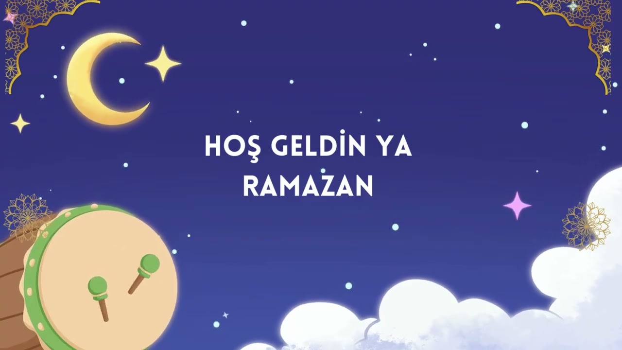 Hoş Geldin Ya Ramazan | Minikler İçin Ramazan İlahisi 🎶
