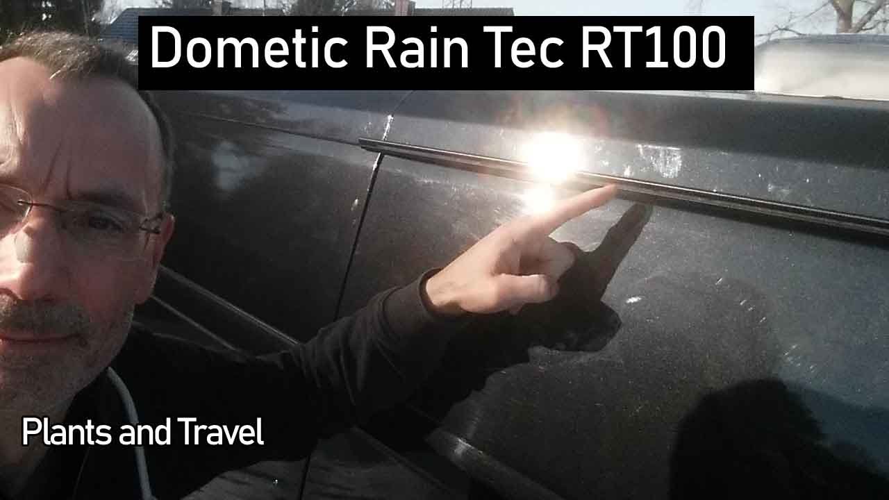 Dometic LED-Regenrinne Rain Tec RT 100 einbau, Camperausbau
