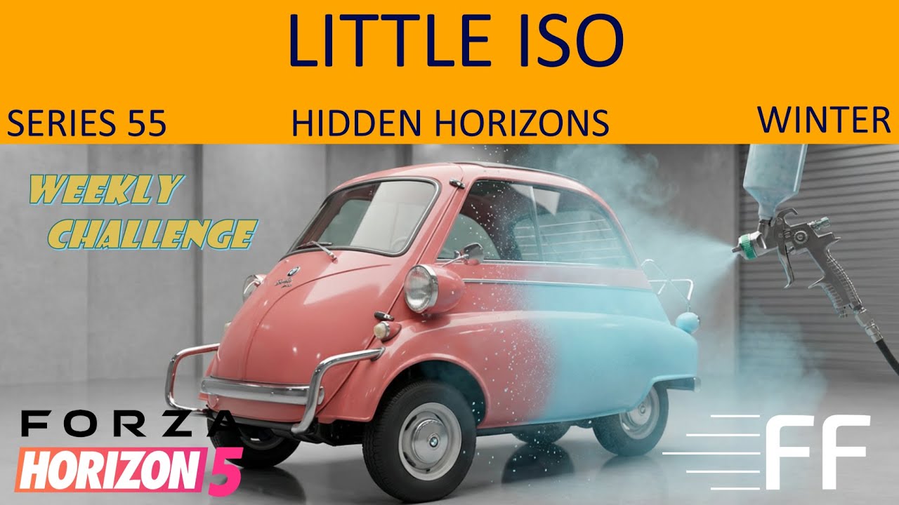 Little ISO Weekly Challenge EASY! (Custom Tune + Danger Sign Hack) | FH5 Winter – Series 55