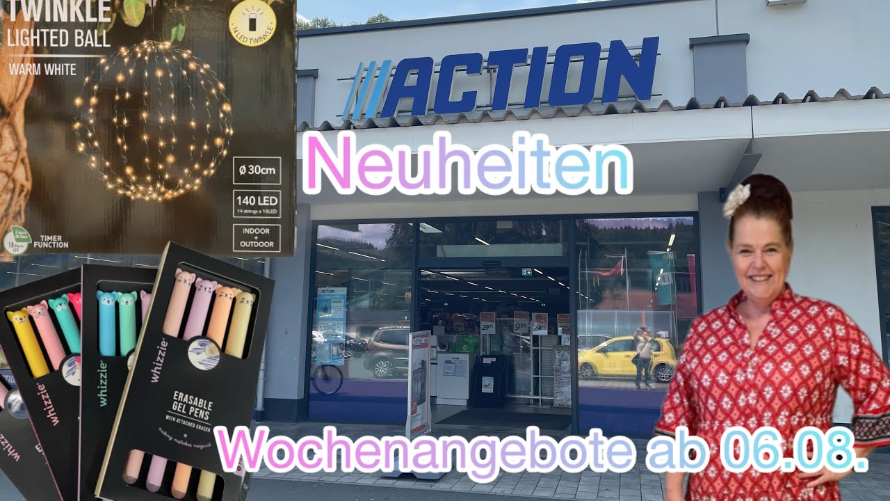 Action Wochenangebote ab 06.08. ❤️Liverundgang 🤩 💕 Diese Filiale ist ein Traum❤️ Neuheiten