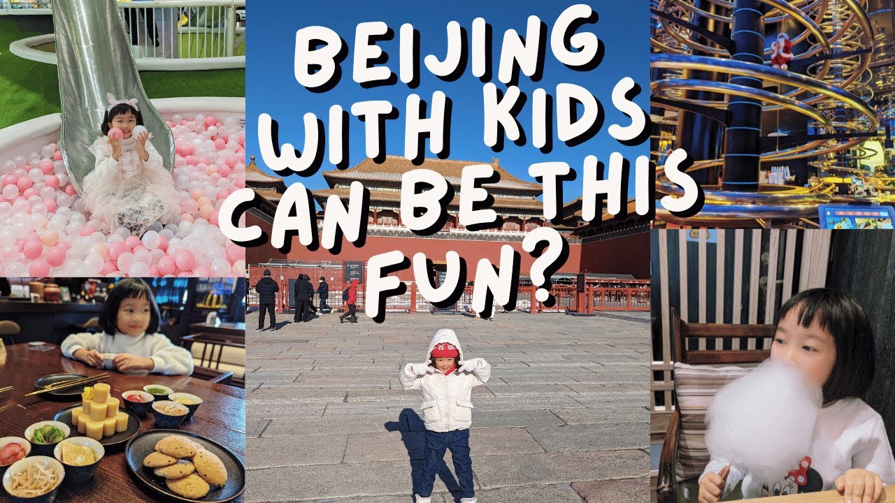 I really didn't think Beijing can actually be this kids friendly...