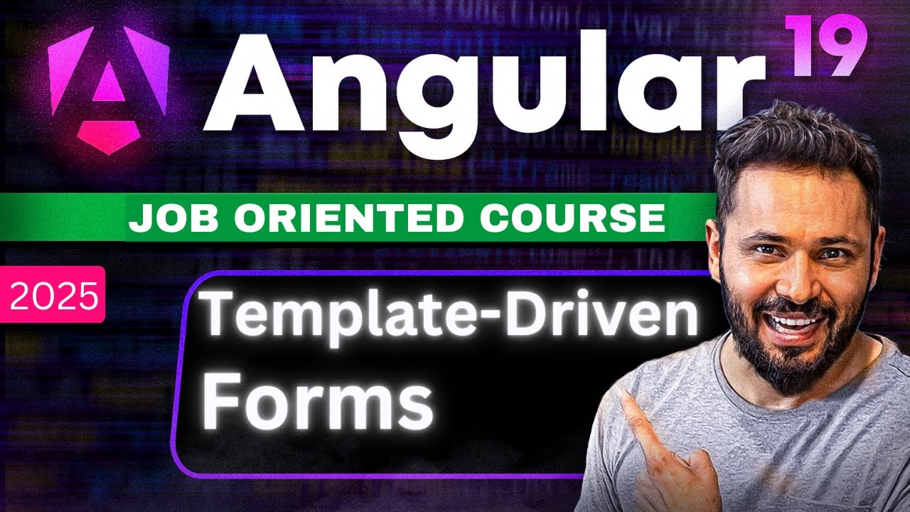 Angular 19 Tutorial #39 Angular Template Forms -A Beginner's Guide