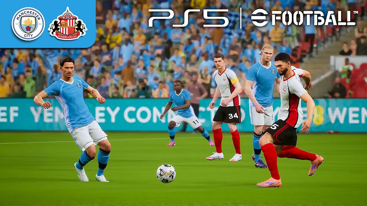 eFootball 2026 | Manchester City vs Sunderland - Gameplay | PS5