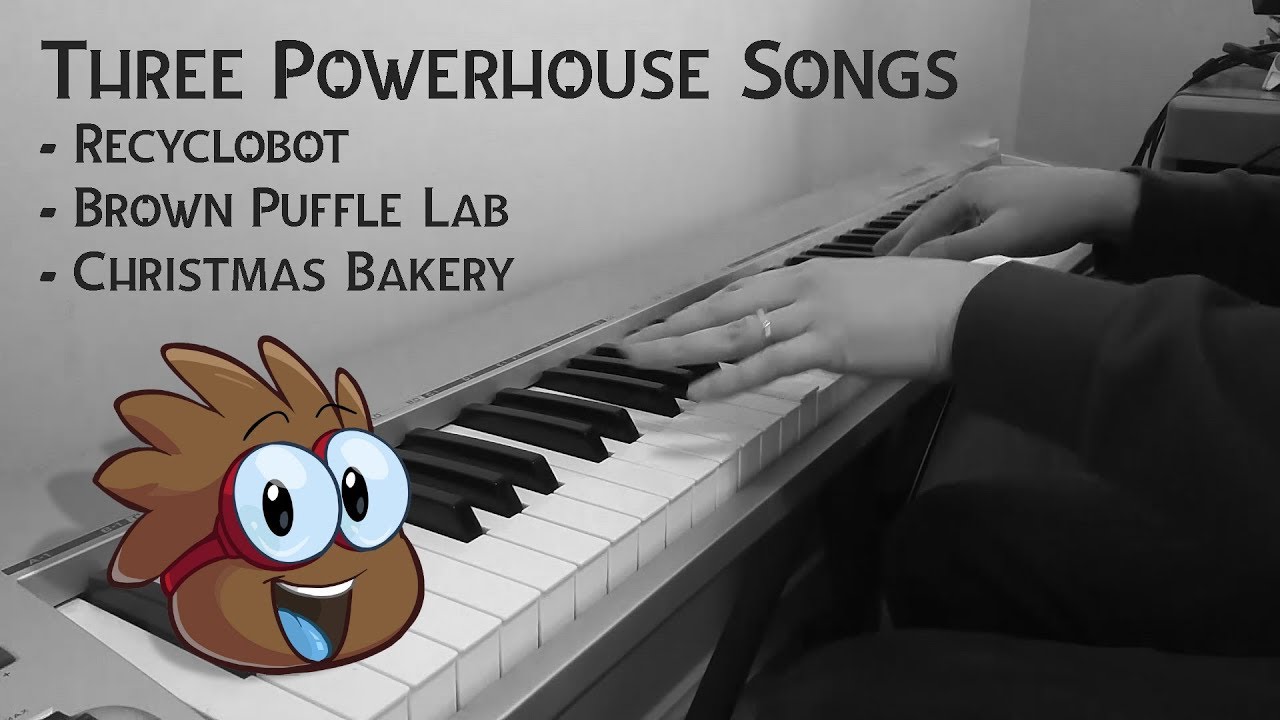 Club Penguin Music #11 - Recycling Center, Brown Puffle Lab, Christmas Bakery
