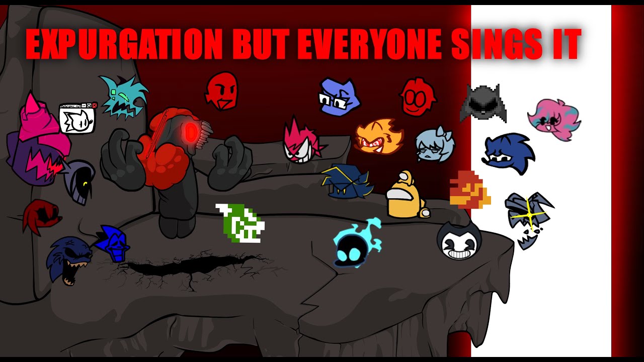 Expurgation But Every Turn A Different Character Sings It. (FNF Vs Tricky)