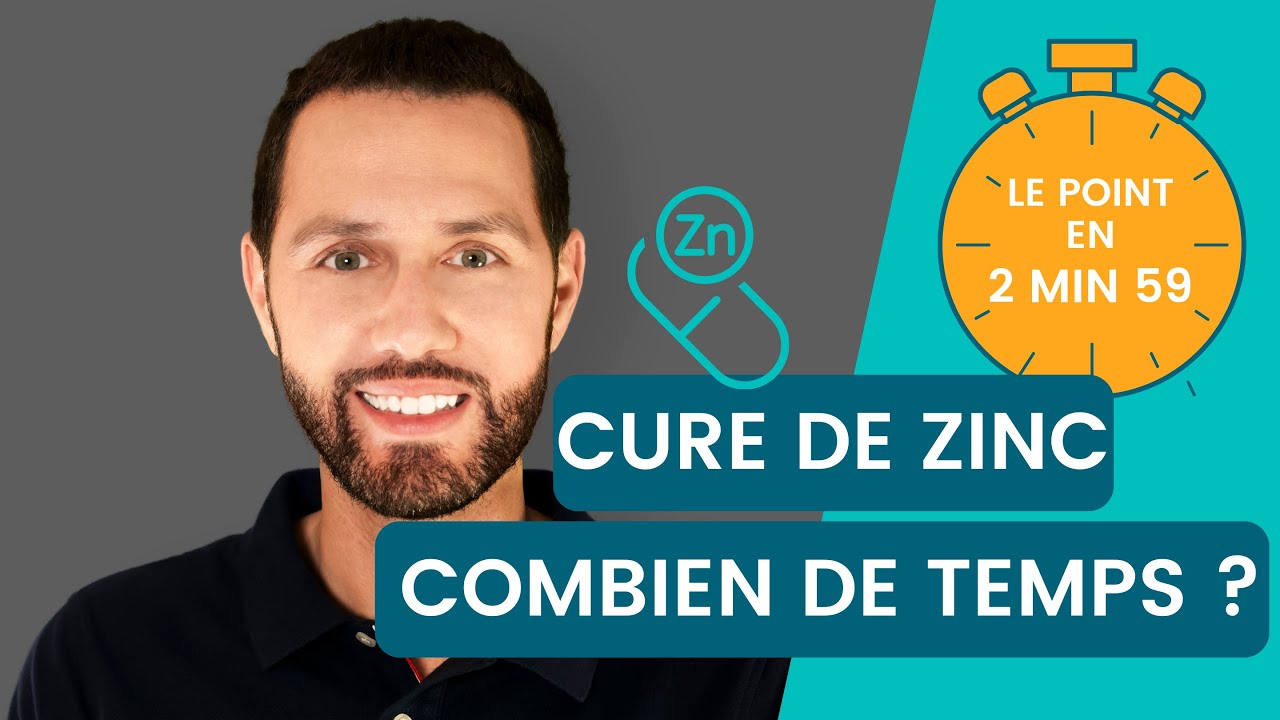 Cure de zinc : combien de temps pour en voir les effets ?