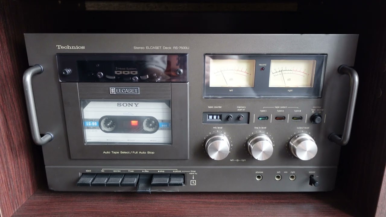 Elcaset - Technics RS-7500U