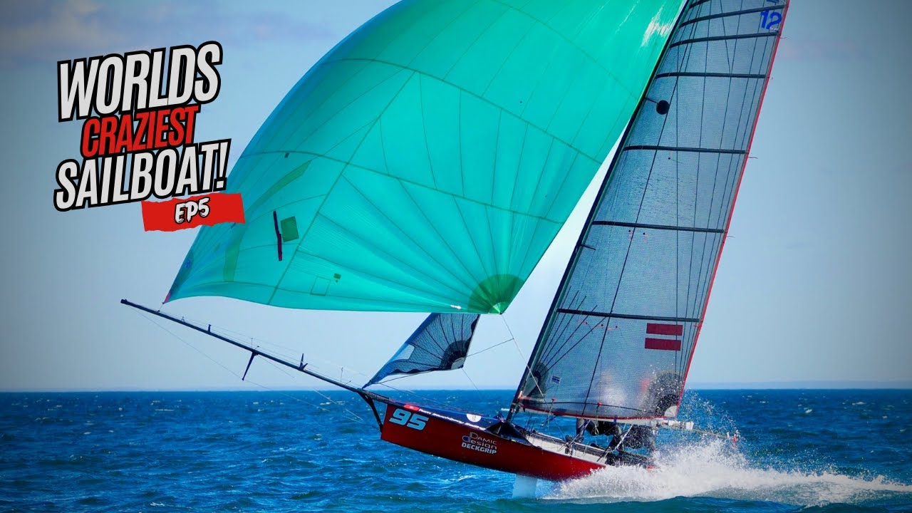 TERRIFYING Downwind Sailing on our 12 Foot Skiff! | World’s Craziest Sailboat EP5