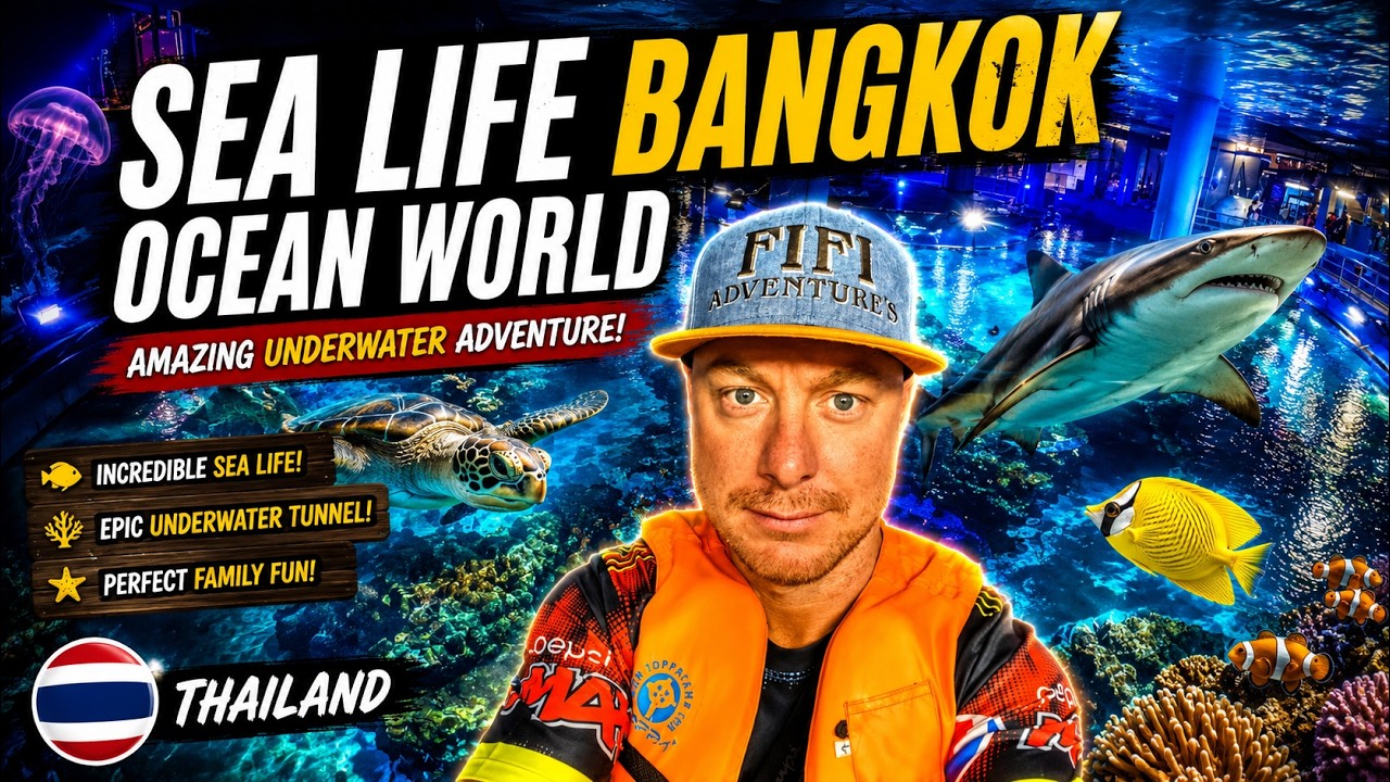 ЛУЧШИЙ АКВАРИУМ В АЗИИ [SEA LIFE BANGKOK OCEAN WORLD]