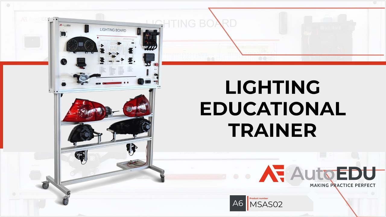 TROUBLESHOOT AUTOMOTIVE LIGHTING SYSTEM | Lighting Educational Trainer from AutoEDU