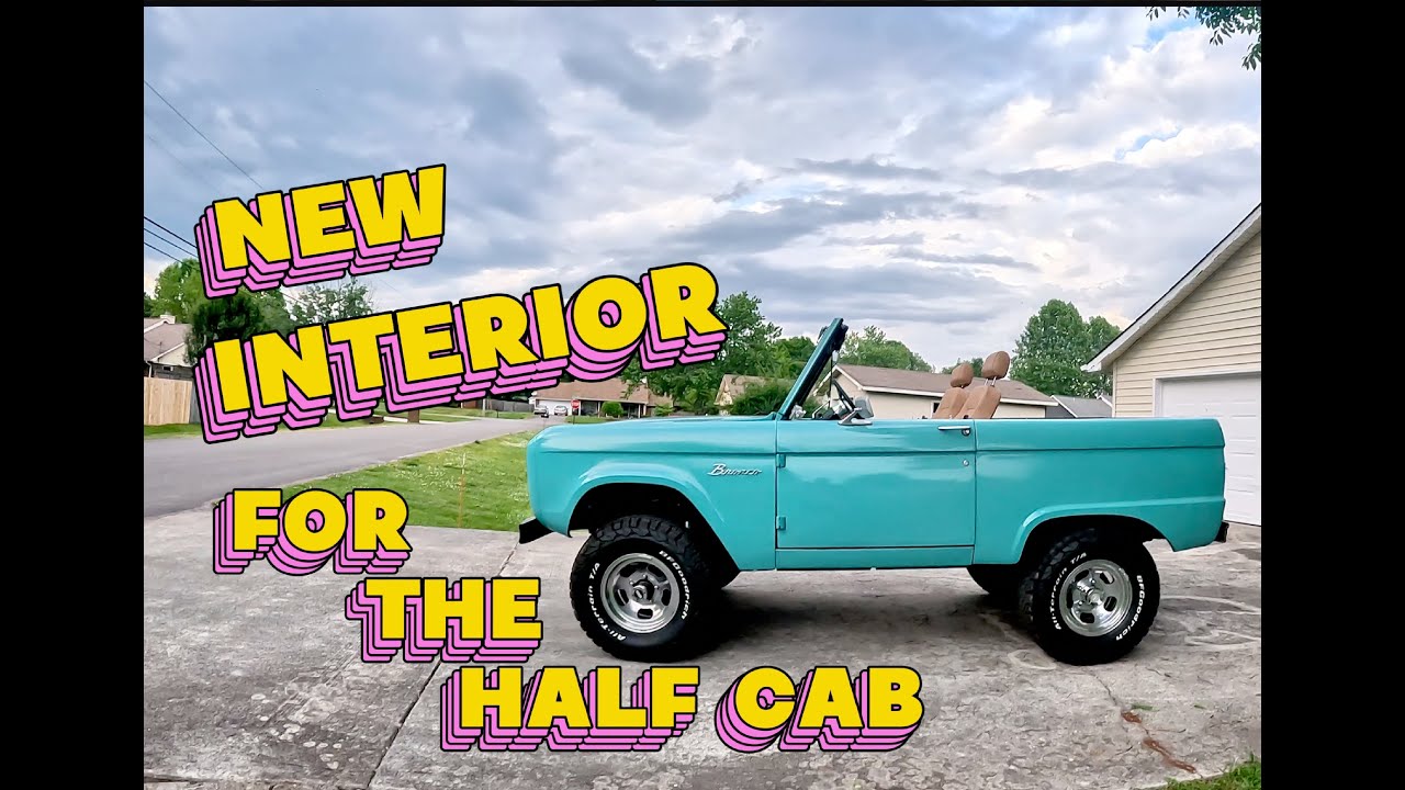 New Seats and Console in the Bronco