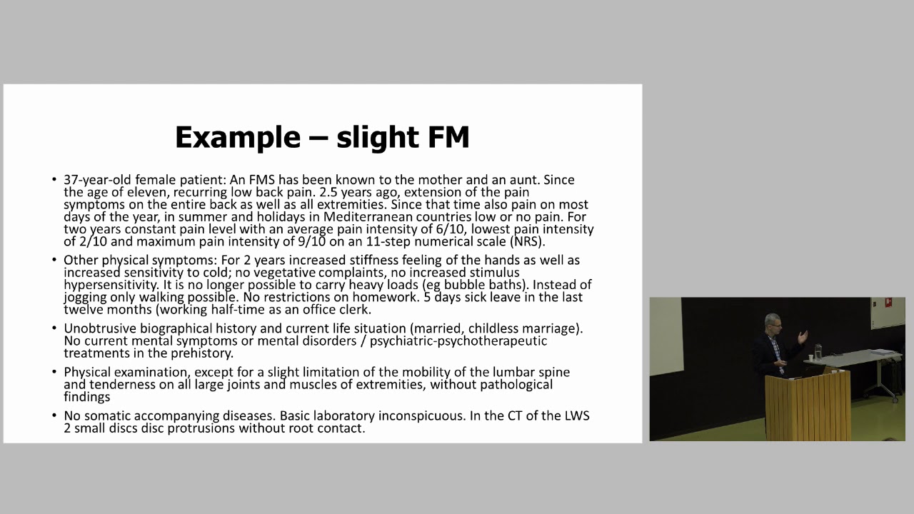 Seminar om fibromyalgi og kroniske smerter - Sykdomsårsak og diagnotikk 3