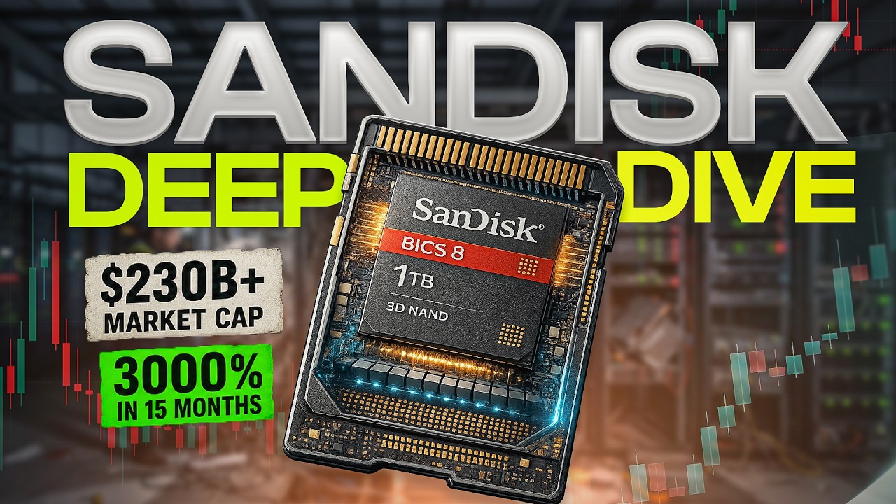 Почему SanDisk может стать следующей ИИ-компанией с капитализацией в 500 миллиардов долларов
