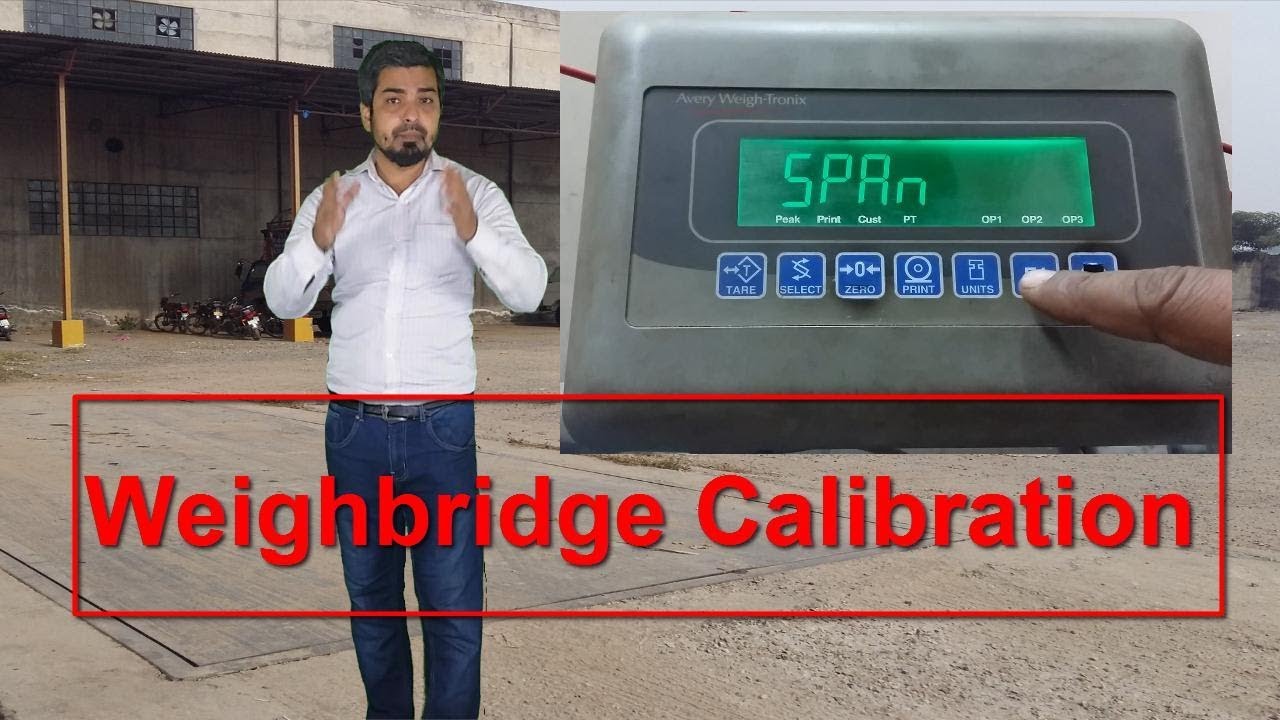 Calibration of Weight Bridge E1005 Weighing Indicator | Avery Weight Tronix E1005 Calibration