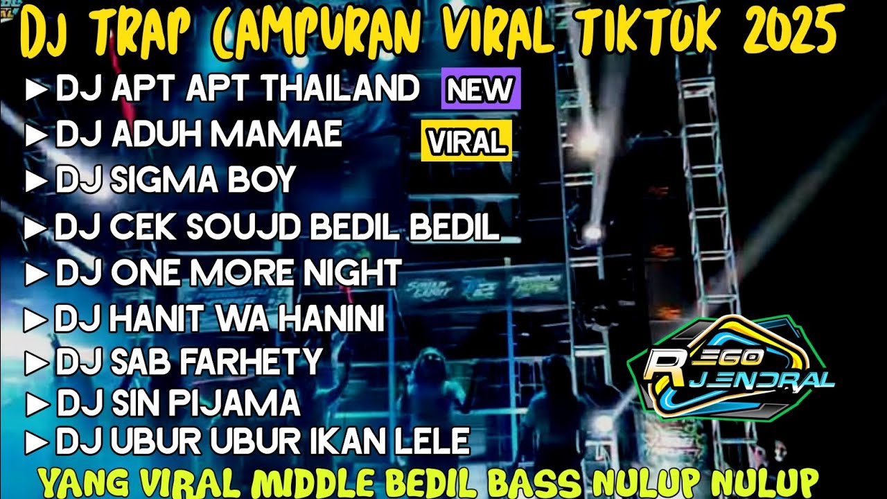 PLAYLIST GALAU🐰DJ APT APT THAILAND X ADUH MAMAE BASS NULUP MBEDIL MBEDIL TERBARU 2025