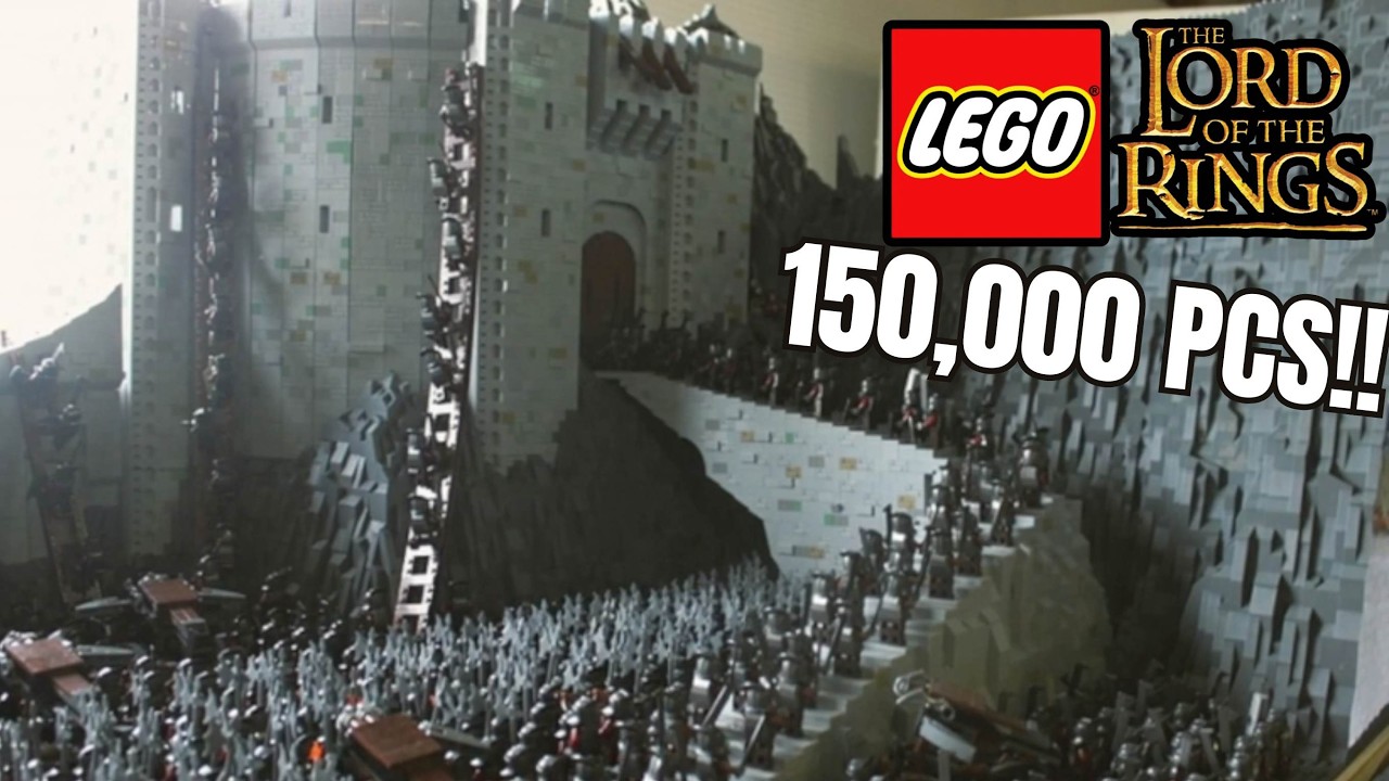 Лучшие самодельные модели LEGO по мотивам «Властелина колец» за всю историю!