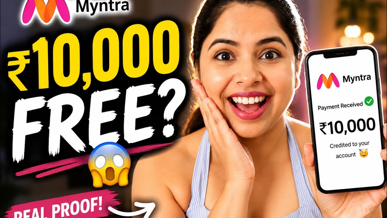 Myntra Paid Me Without Selling Anything 😳 | Real Earning Proof + Step-by-Step 💸