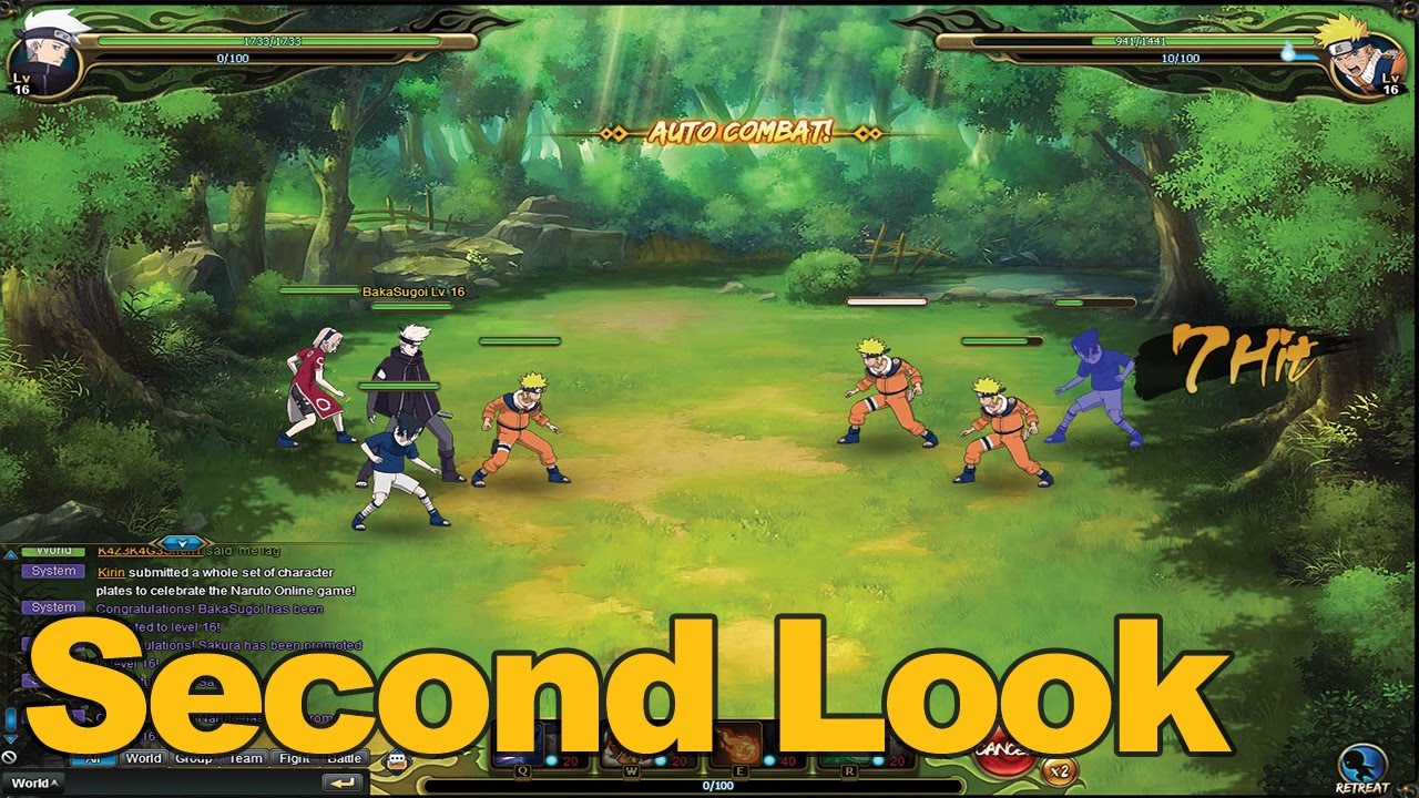 Naruto Online Gameplay Second Look - MMOs.com