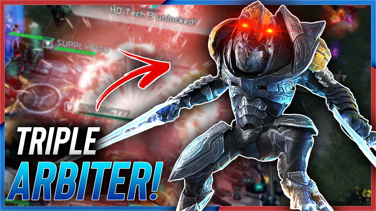 we went TRIPLE ARBITER in Halo Wars 2!