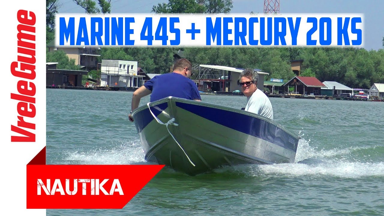 Starter pakovanje za letnje uživanje: Marine 445 + Mercury 20 ks