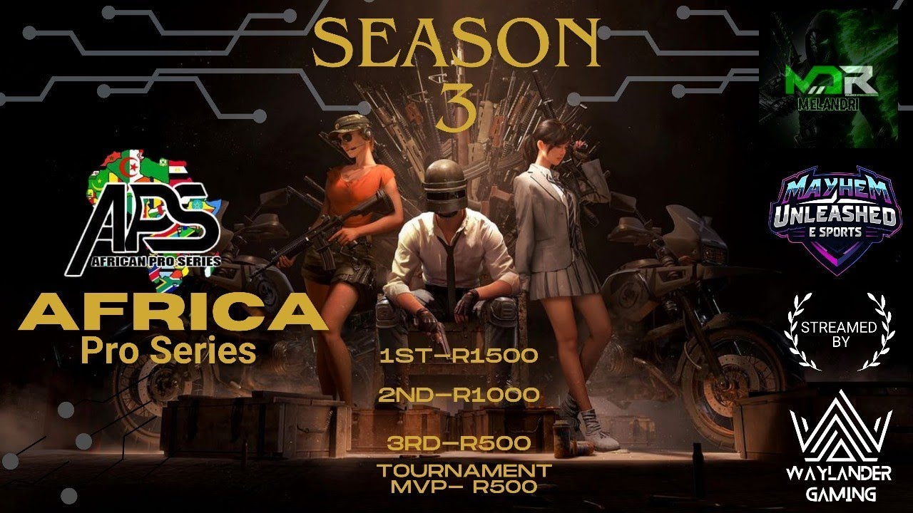 Africa Pro Series: PubG Tournament #pubg #tournament