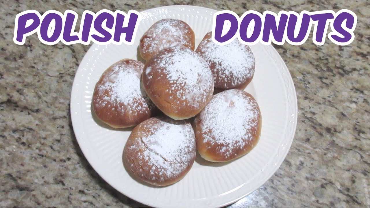 It's Paczki Day! Polish Paczki Recipe - Jelly Donuts - Oven Baked Donuts