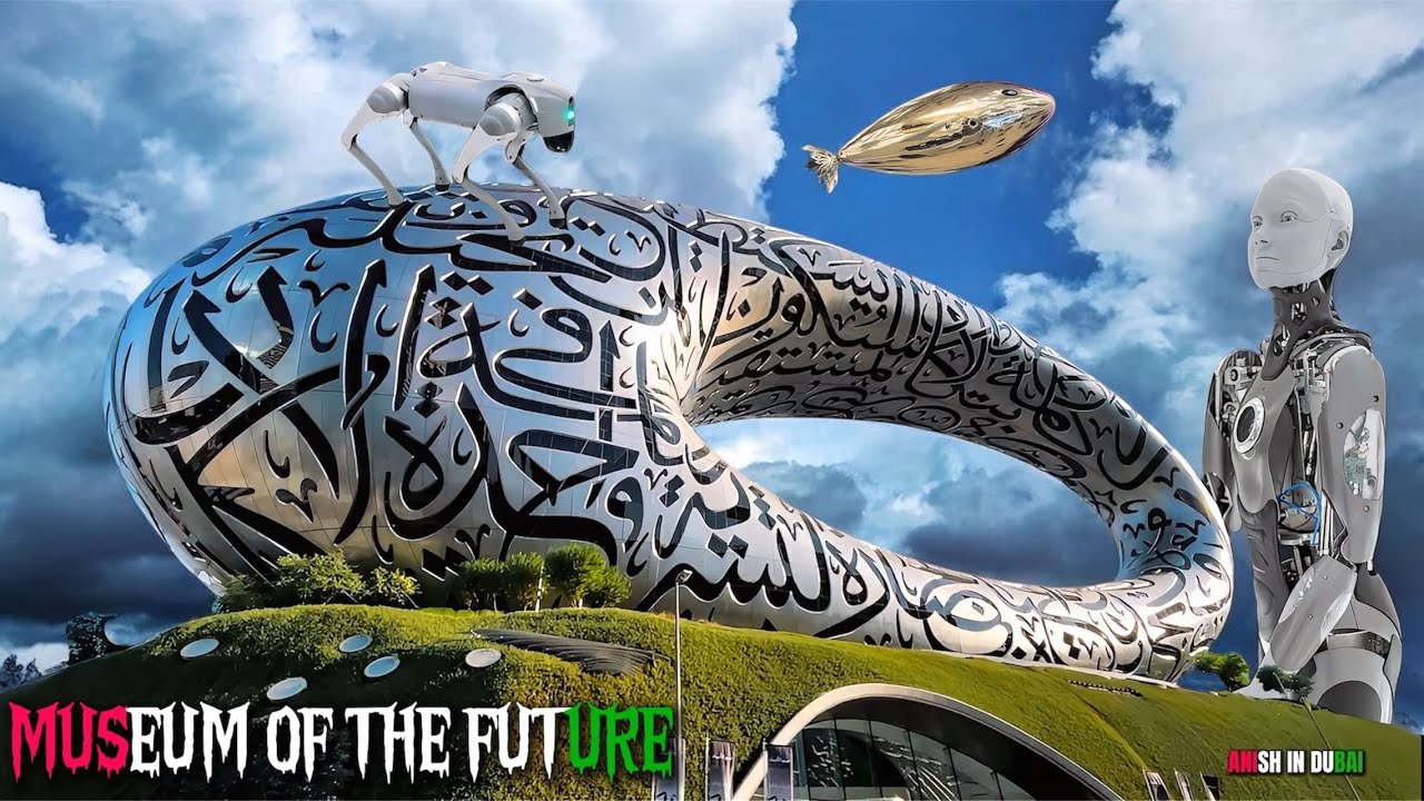 Dubai ka FUTURE aaj dekho😱| 4K 60FPS | Museum of the Future 😍🚀 | Anish in Dubai