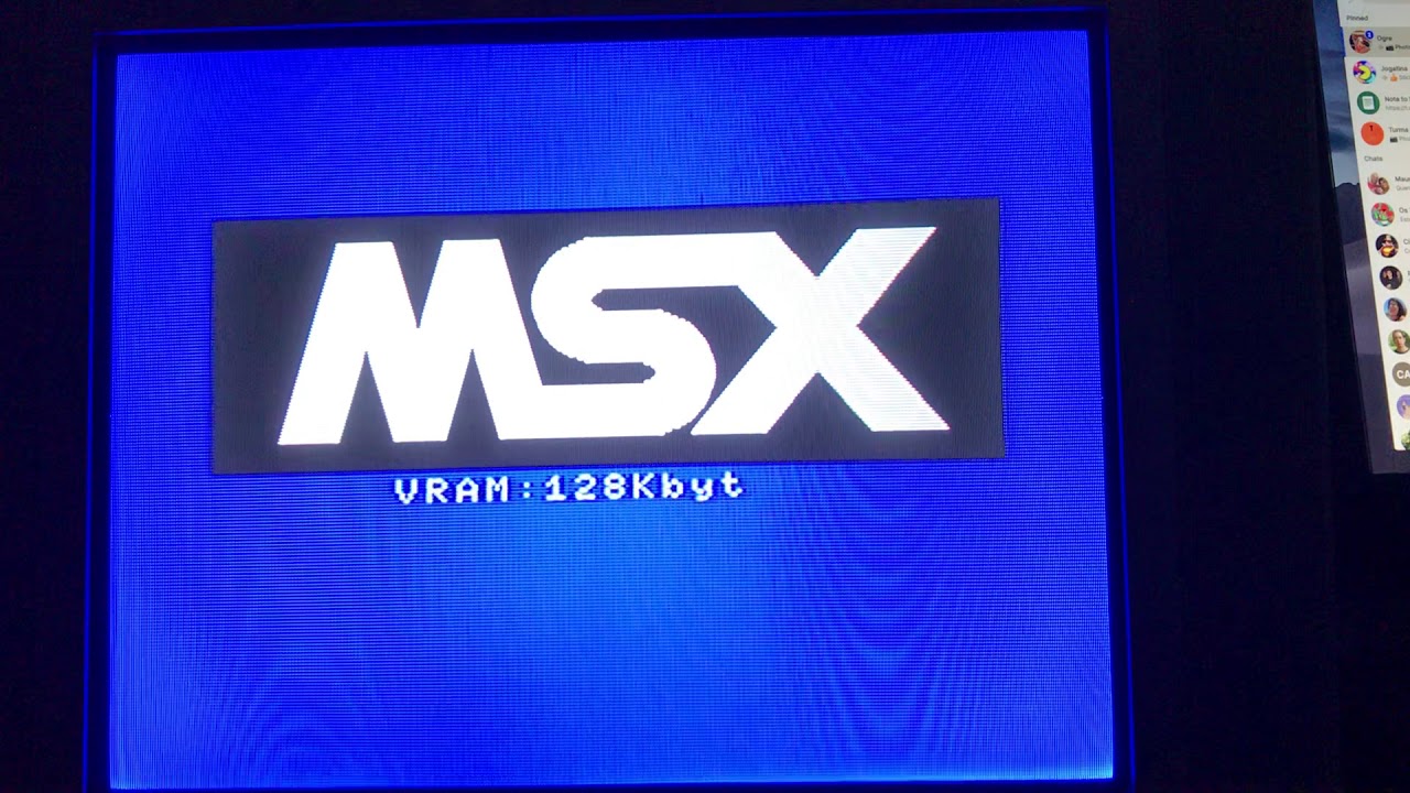 SDMapper v2 boot speed on a Panasonic FS-A1 (MSX2)