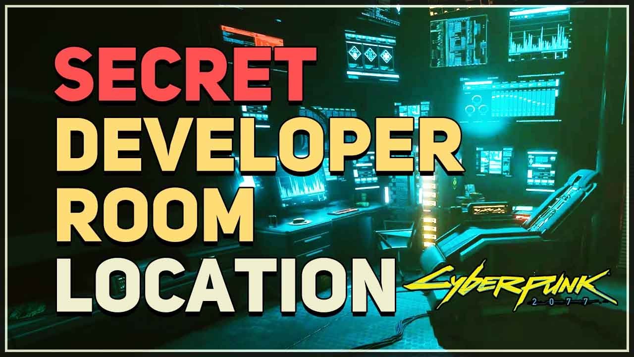Secret Developer Room Cyberpunk 2077