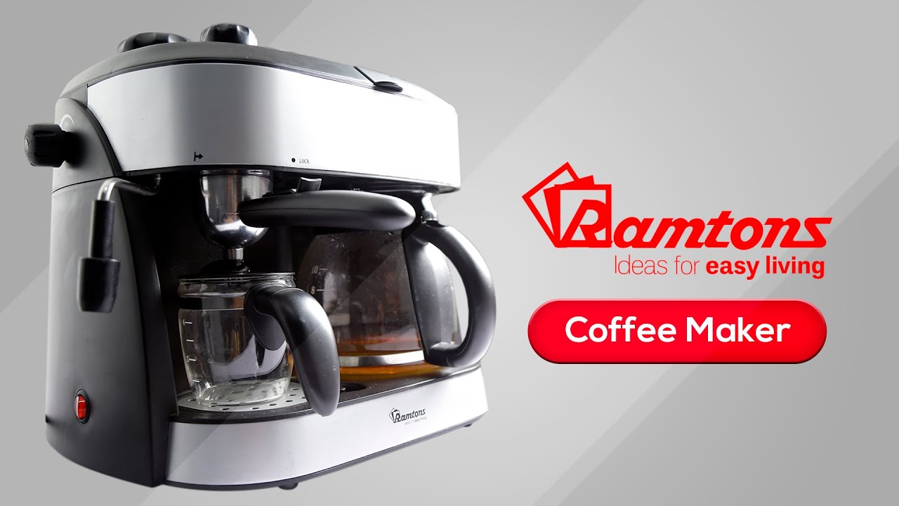 Ramtons Twin Coffee Cappuccino Maker (RM/273) Review