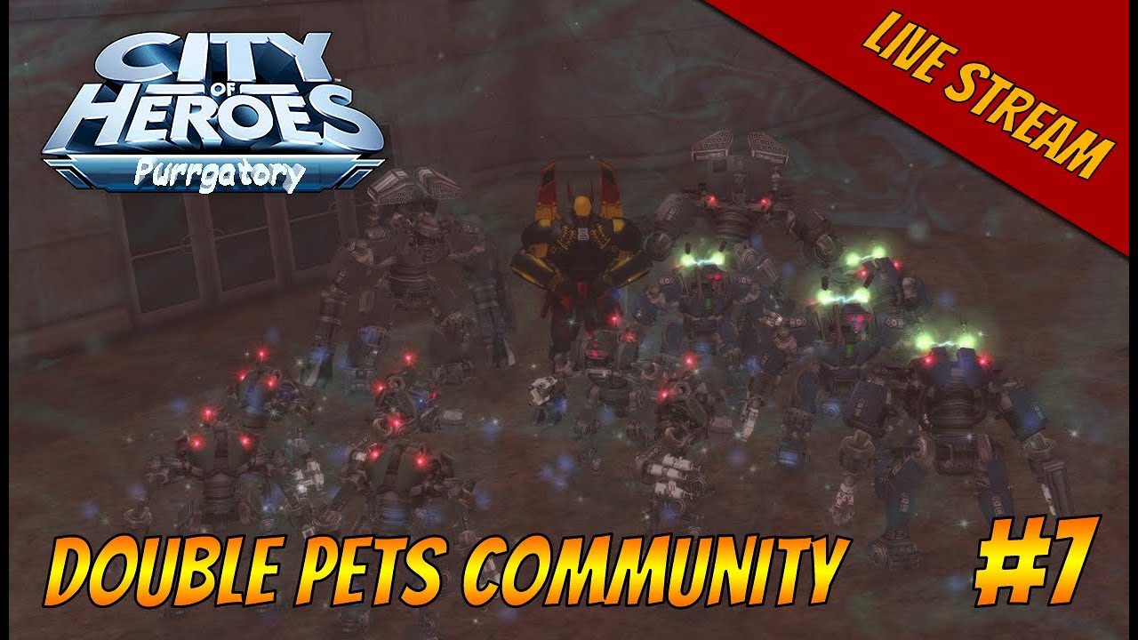 7th City of Heroes: Double Pets, Masterminds, Community Gameplay.