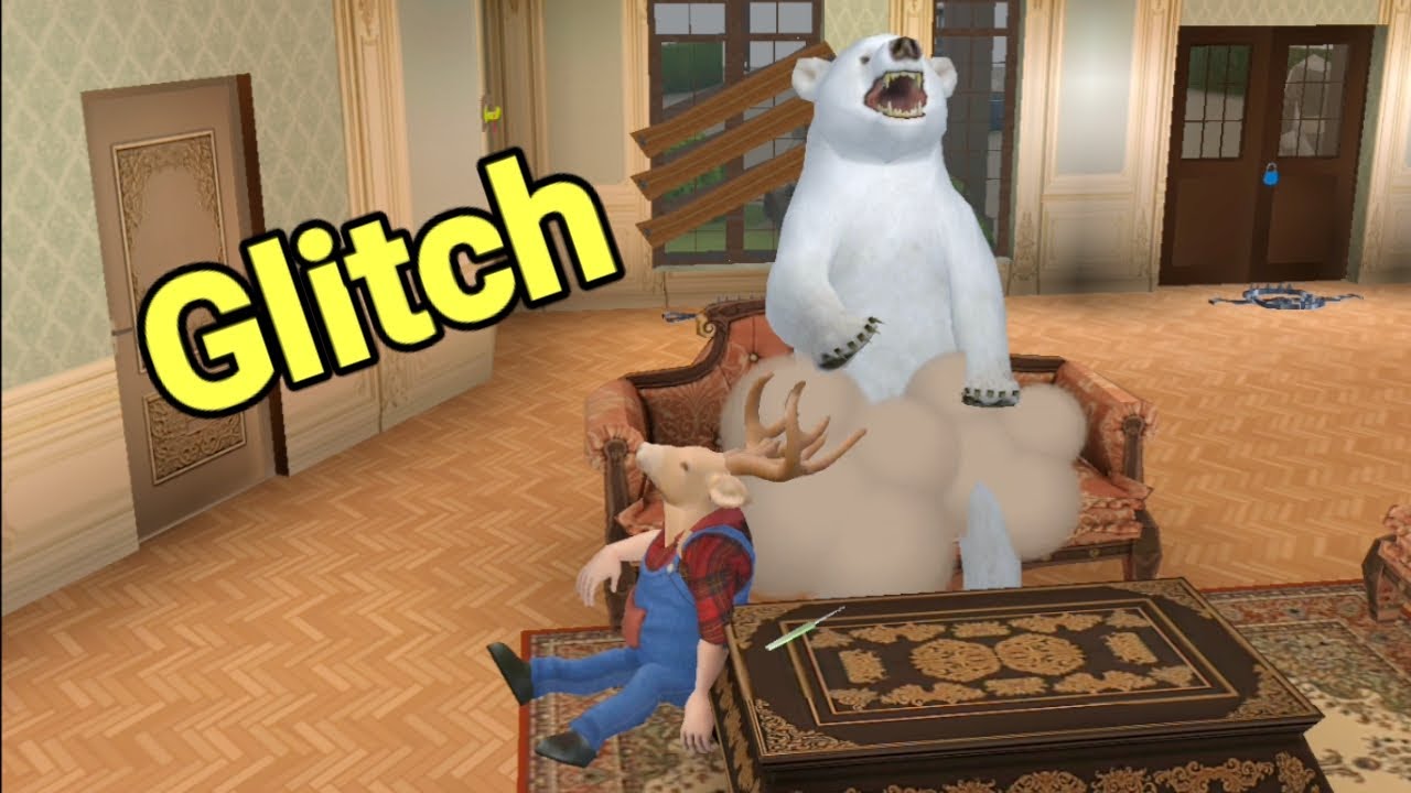 Scary Stranger 3D | Bear Trap Glitch In Un-Bear-Able Prank