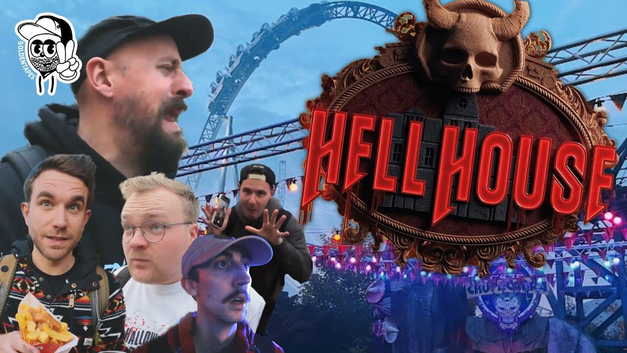 HELL HOUSE hat uns fertig gemacht! - Movie Park Germany Halloween Horror Festival 2022 Vlog